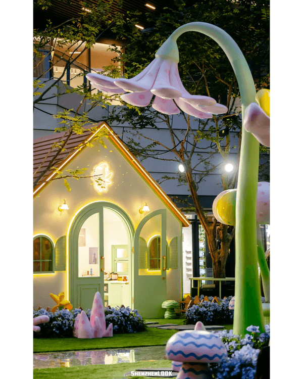深圳萬象前海森林奇境特展🌳🧚🏻‍♀️池畔花海+精靈庭院勁唯美✨仲有4大品牌首店必逛