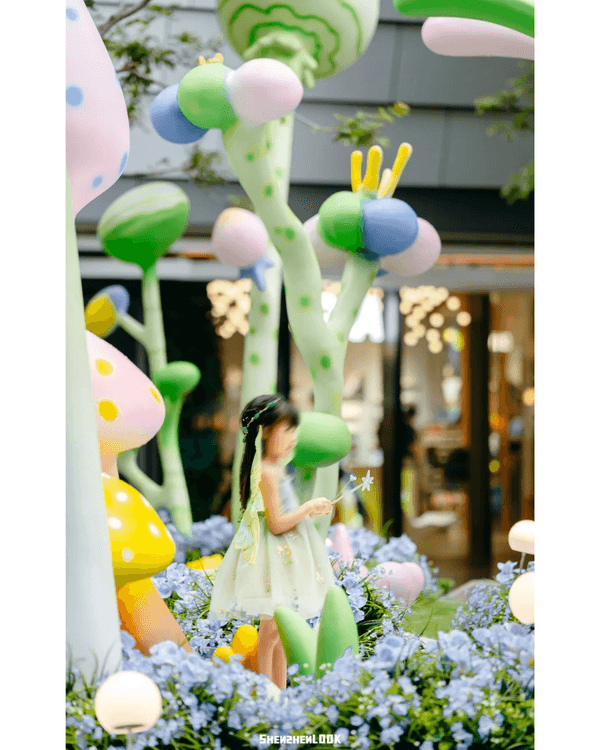 深圳萬象前海森林奇境特展🌳🧚🏻‍♀️池畔花海+精靈庭院勁唯美✨仲有4大品牌首店必逛
