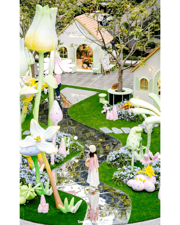 深圳萬象前海森林奇境特展🌳🧚🏻‍♀️池畔花海+精靈庭院勁唯美✨仲有4大品牌首店必逛