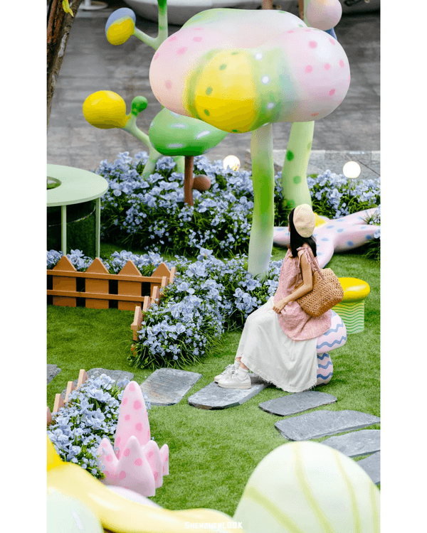 深圳萬象前海森林奇境特展🌳🧚🏻‍♀️池畔花海+精靈庭院勁唯美✨仲有4大品牌首店必逛