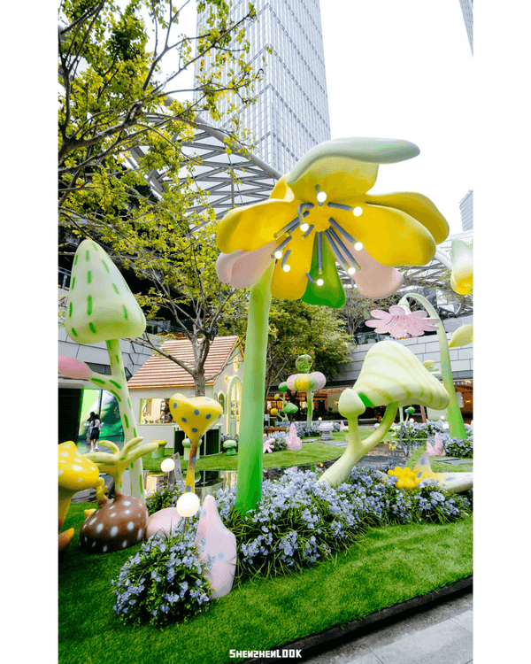 深圳萬象前海森林奇境特展🌳🧚🏻‍♀️池畔花海+精靈庭院勁唯美✨仲有4大品牌首店必逛