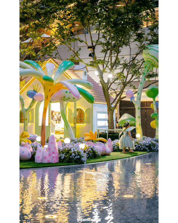 深圳萬象前海森林奇境特展🌳🧚🏻‍♀️池畔花海+精靈庭院勁唯美✨仲有4大品牌首店必逛