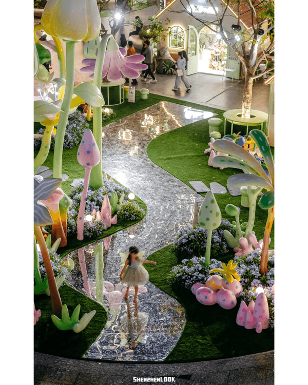 深圳萬象前海森林奇境特展🌳🧚🏻‍♀️池畔花海+精靈庭院勁唯美✨仲有4大品牌首店必逛