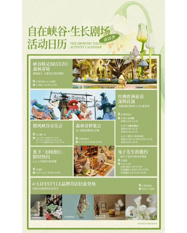 深圳萬象前海森林奇境特展🌳🧚🏻‍♀️池畔花海+精靈庭院勁唯美✨仲有4大品牌首店必逛