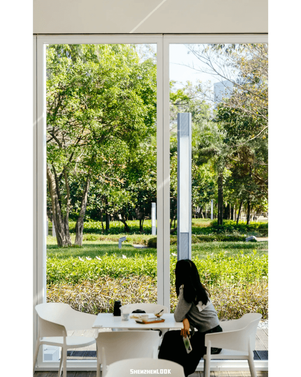 深圳福田5大公園Cafe推介🌳☕️玻璃屋睇住花海歎咖啡勁Chill必去🤩🌸