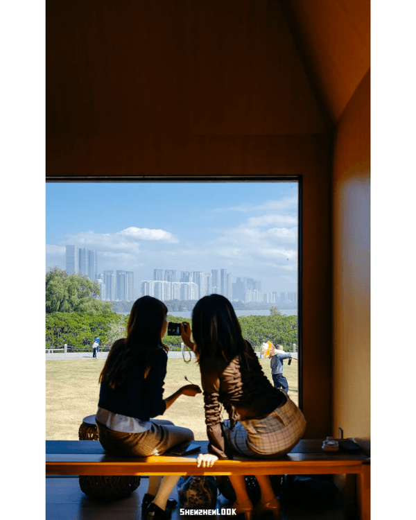 深圳福田5大公園Cafe推介🌳☕️玻璃屋睇住花海歎咖啡勁Chill必去🤩🌸