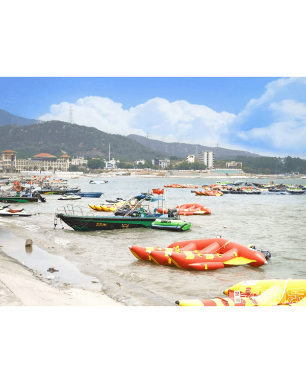 深圳較場尾一日遊度假攻略🌊水上單車、飛魚船玩完再食平價海鮮🦐順路打卡600年歷史古城📸
