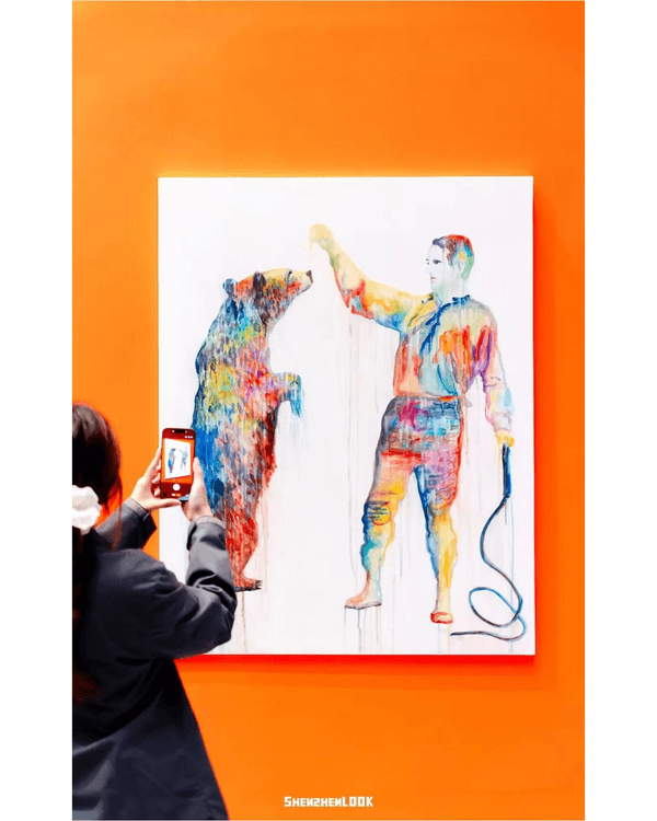 深圳蛇口杜尚獎大師互動藝術展🎨5米巨型布幕＋舞蹈劇場極夢幻💙多個打卡位同作品互動✨