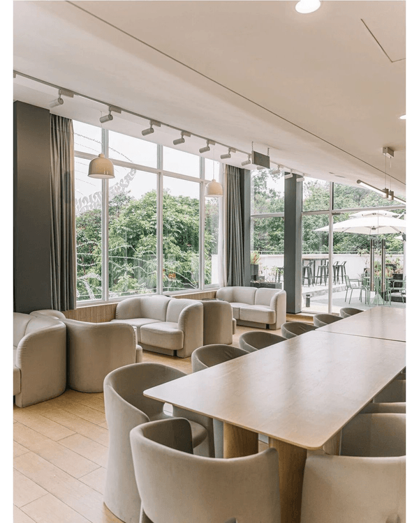 深圳龍崗湖邊獨棟純白Cafe🌿白色別墅➕️草地森林勁放鬆😌打卡慢活必去💚