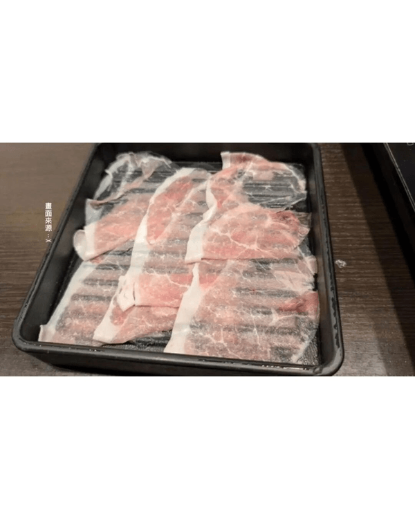 食幾多片先飽❓️日本知名連鎖餐廳驚現「透明肉」😱網民紛紛打卡「職人刀工」🥩