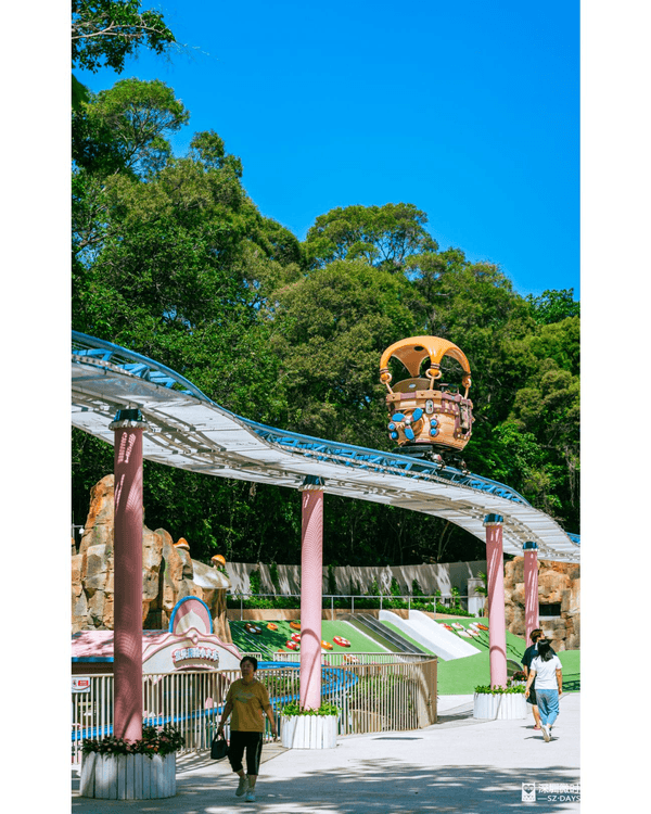 深圳南山中山公園遊樂場重開🎡23款機動遊戲➕️6大免費設施🤩週末帶小朋友放電必玩‼️