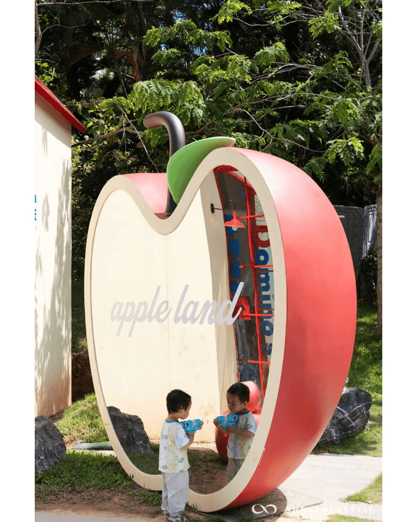 深圳福田6大公園Cafe打卡指南🌳蘋果小屋勁可愛🍎全白玻璃屋放鬆必去✨