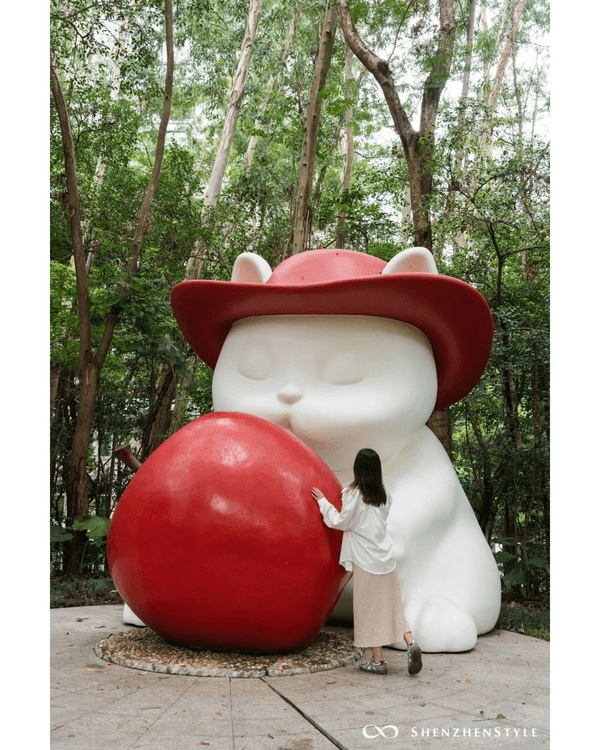 深圳福田6大公園Cafe打卡指南🌳蘋果小屋勁可愛🍎全白玻璃屋放鬆必去✨