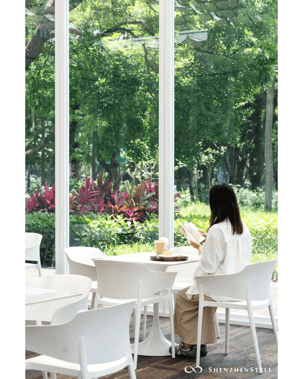 深圳福田6大公園Cafe打卡指南🌳蘋果小屋勁可愛🍎全白玻璃屋放鬆必去✨