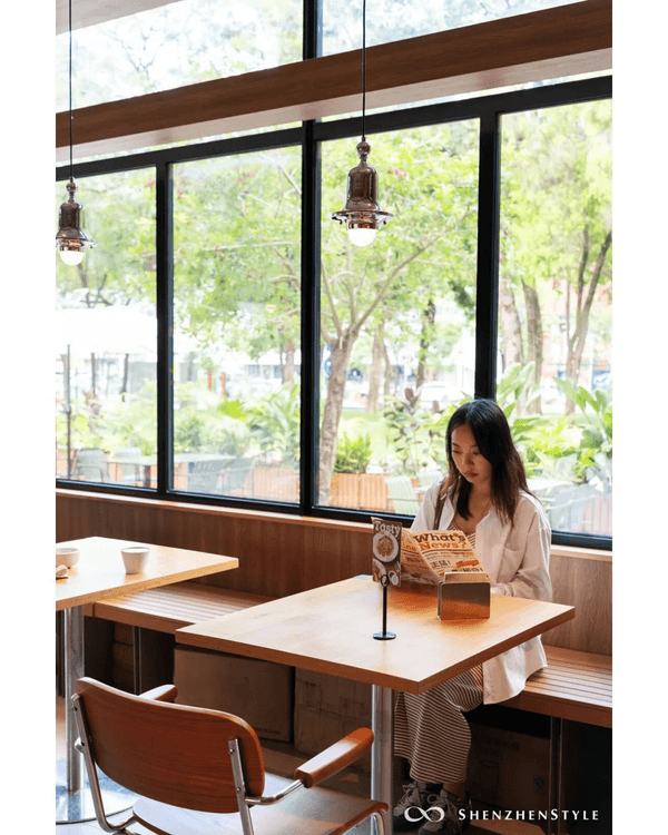 深圳福田6大公園Cafe打卡指南🌳蘋果小屋勁可愛🍎全白玻璃屋放鬆必去✨
