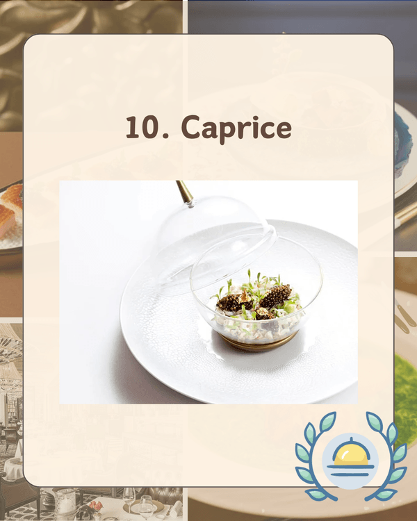 全港米芝蓮餐廳人氣Top 10🥇Caprice無敵海景上榜🌊「呢間」堪稱平民之光🤩