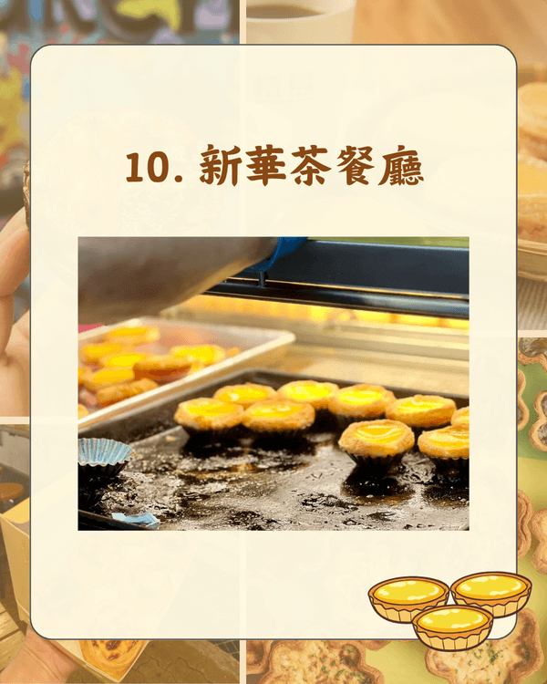 🏆港澳最受歡迎蛋撻/葡撻Top10！瑰麗$98天價撻排第3✨「呢間」奪冠力壓安德魯