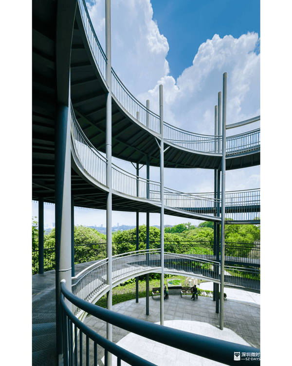 深圳龍崗驚現「紐約Vessel」？📸三聯郊野公園睇空中棧道日落+近距離追高鐵🚄