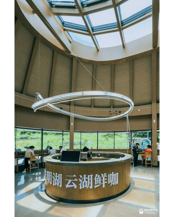 深圳光明天青色觀湖雲橋開放🏞️20km環湖行山徑必打卡！仲有單車路+新國際美術館🚲