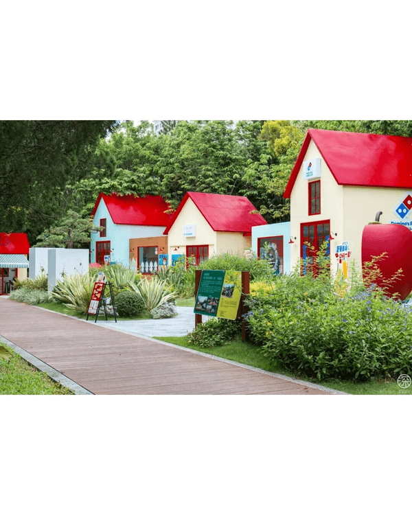 深圳福田園博園4大仙氣打卡Cafe🍎巨型大蘋果+南法莊園下午茶☕️仲有得近距離摸袋鼠！