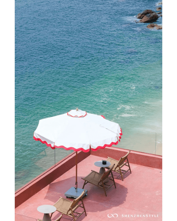 深圳龍崗南法風懸崖度假區爆紅🏖️無邊際泳池+海景餐廳必打卡🍴獨享玻璃海勁Chill