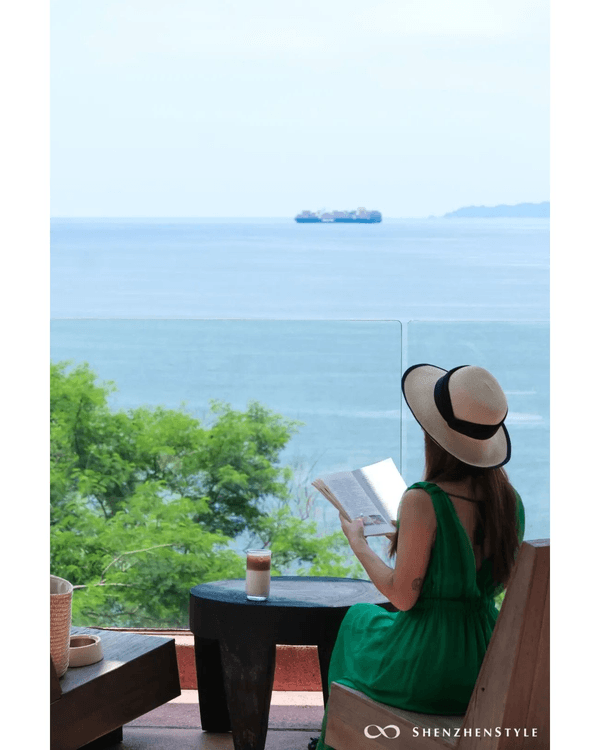深圳龍崗南法風懸崖度假區爆紅🏖️無邊際泳池+海景餐廳必打卡🍴獨享玻璃海勁Chill