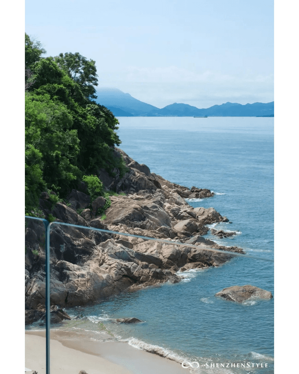 深圳龍崗南法風懸崖度假區爆紅🏖️無邊際泳池+海景餐廳必打卡🍴獨享玻璃海勁Chill