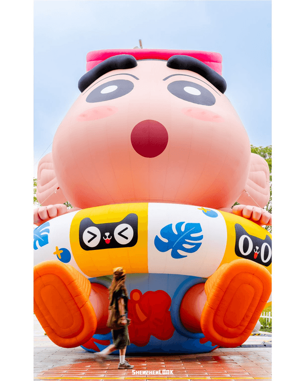 深圳蛇口K11 ECOAST蠟筆小新展🏖️8米巨型公仔/快閃店/免費周邊！仲有港人優惠