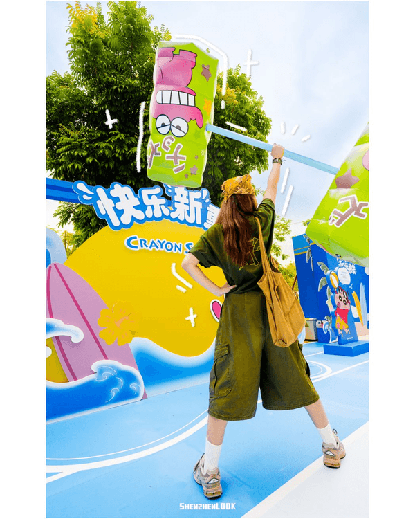深圳蛇口K11 ECOAST蠟筆小新展🏖️8米巨型公仔/快閃店/免費周邊！仲有港人優惠
