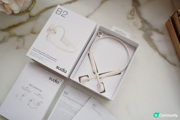 做運動的最佳拍擋｜Sudio B2 骨傳導耳機🎶