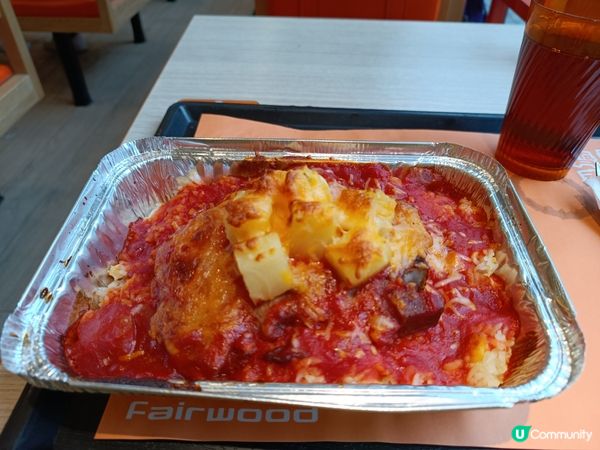 大快活 芝士焗豬扒飯