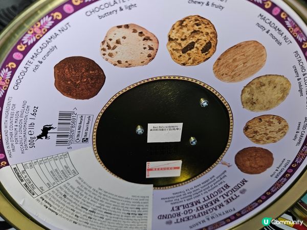 Merry Go Round Musical Biscuit