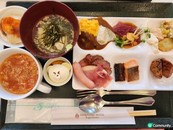 🏆九州No.1 酒店自助早餐 🎏有魚生！超豐富！