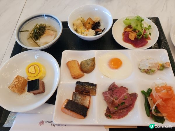 🏆九州No.1 酒店自助早餐 🎏有魚生！超豐富！