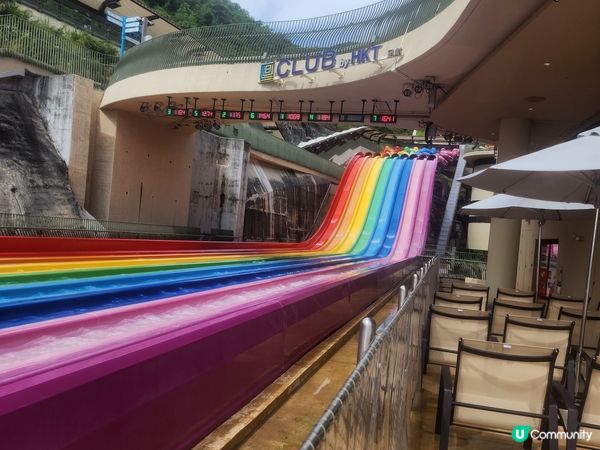 海洋公園水上樂園 3人行 經典8彩天梯及勇者之巔