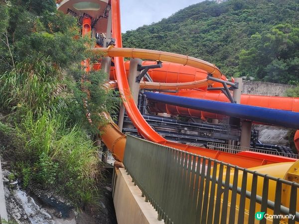 海洋公園水上樂園 3人行 經典8彩天梯及勇者之巔