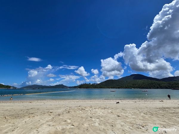 西貢三星灣隱世打卡靚沙灘, 人不太多但沙幼水清, 唔講以為去...