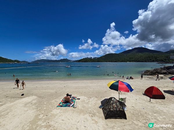 西貢三星灣隱世打卡靚沙灘, 人不太多但沙幼水清, 唔講以為去...