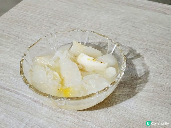 秋冬燥熱鼻血黃痰？😩  潤燥糖水幫到你！🍐