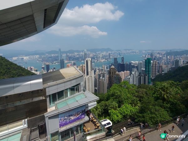 山頂廣場的觀景台