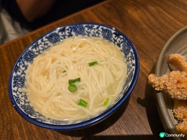 好滑的細麵，湯頭濃