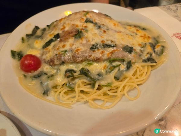 菠菜龍蜊柳意粉