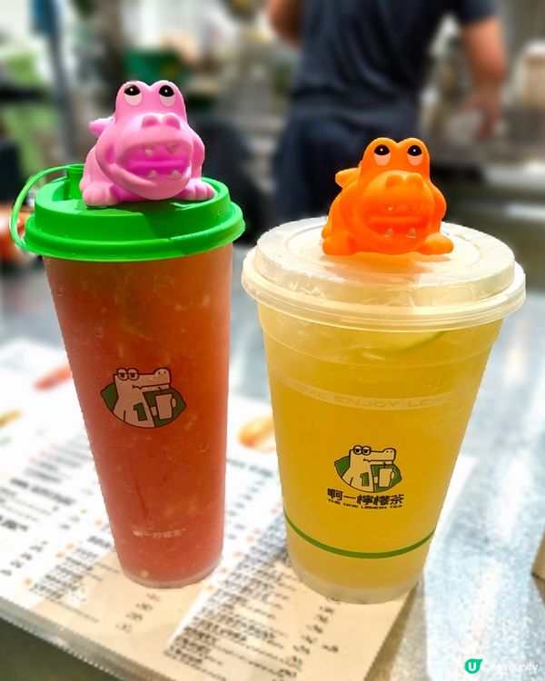 旺角｜一人一杯超得意鱷魚手打檸檬茶🥤😍