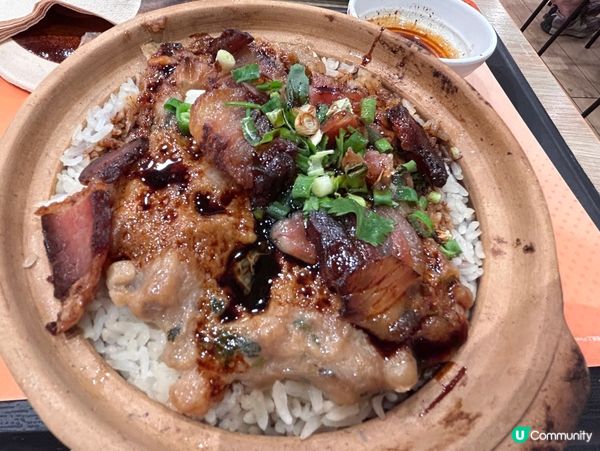 大快活臘味片陳皮牛肉煲仔飯