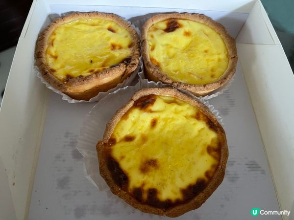 去朝聖，買到蛋撻，丹麥包，yum yum yum 🤤