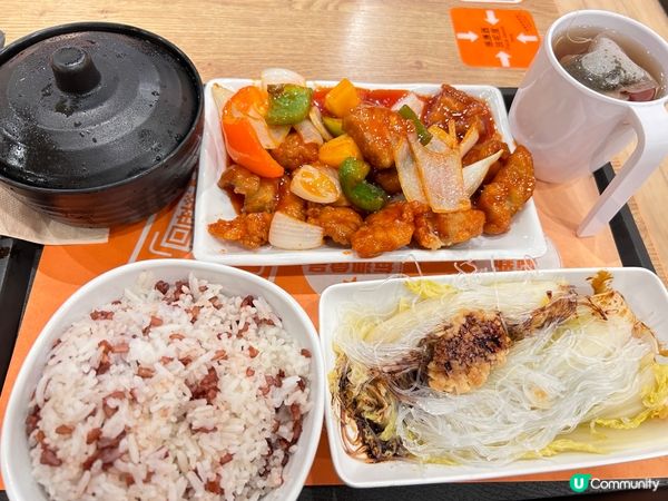 大快活咕嚕肉晚餐