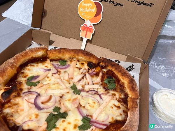 Dough bros pizza 生日免費???我阪勝美寺超...