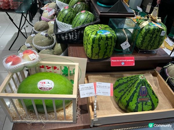 日本（不同形狀嘅西瓜🍉）