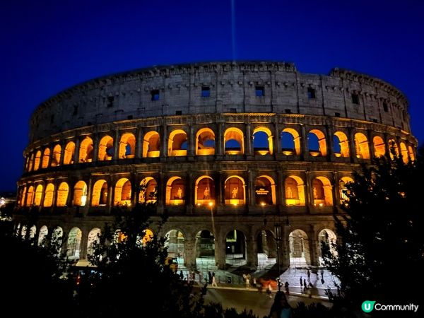 羅馬鬥獸場夜景