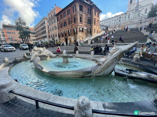 羅馬破船噴泉Fontana della Barcaccia